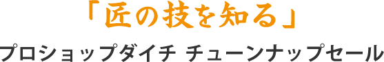 匠の技